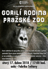 Gorilí rodina pražské ZOO