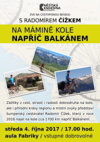 Na mámině kole napříč Balkánem