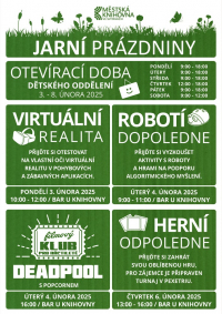 Jarní prázdniny 2025