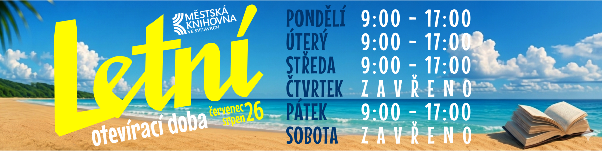 Letní otevírací doba